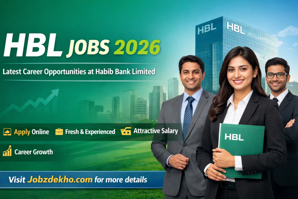 HBL Jobs 2026 | Exciting jobs vacancies | Apply Online